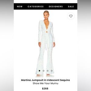 Show me your mumu sequin Martina jumpsuit